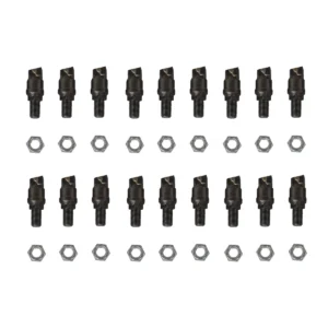 ( 1 Pack / 18 Pcs ) Teeth and Nut for Stump Grinder SG24; SG61, 1 Pack 18 teeth (SKU: 150151;150151G;150501)
