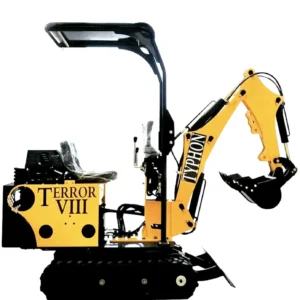 TYPHON TERROR On Tracks VIII 800kg Mini Excavator USA