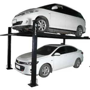 APlusLift 8000LB 4-Post Portable Parking Storage Service Car Lift – HW-8S or HW-8SXLT - Apluslift